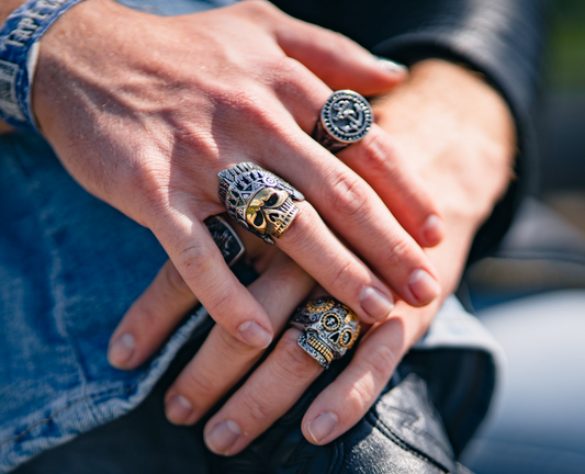 Indianer Häuptling Ring