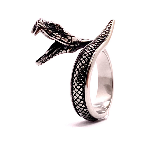 Vita Viper Schlangenbiss Ring