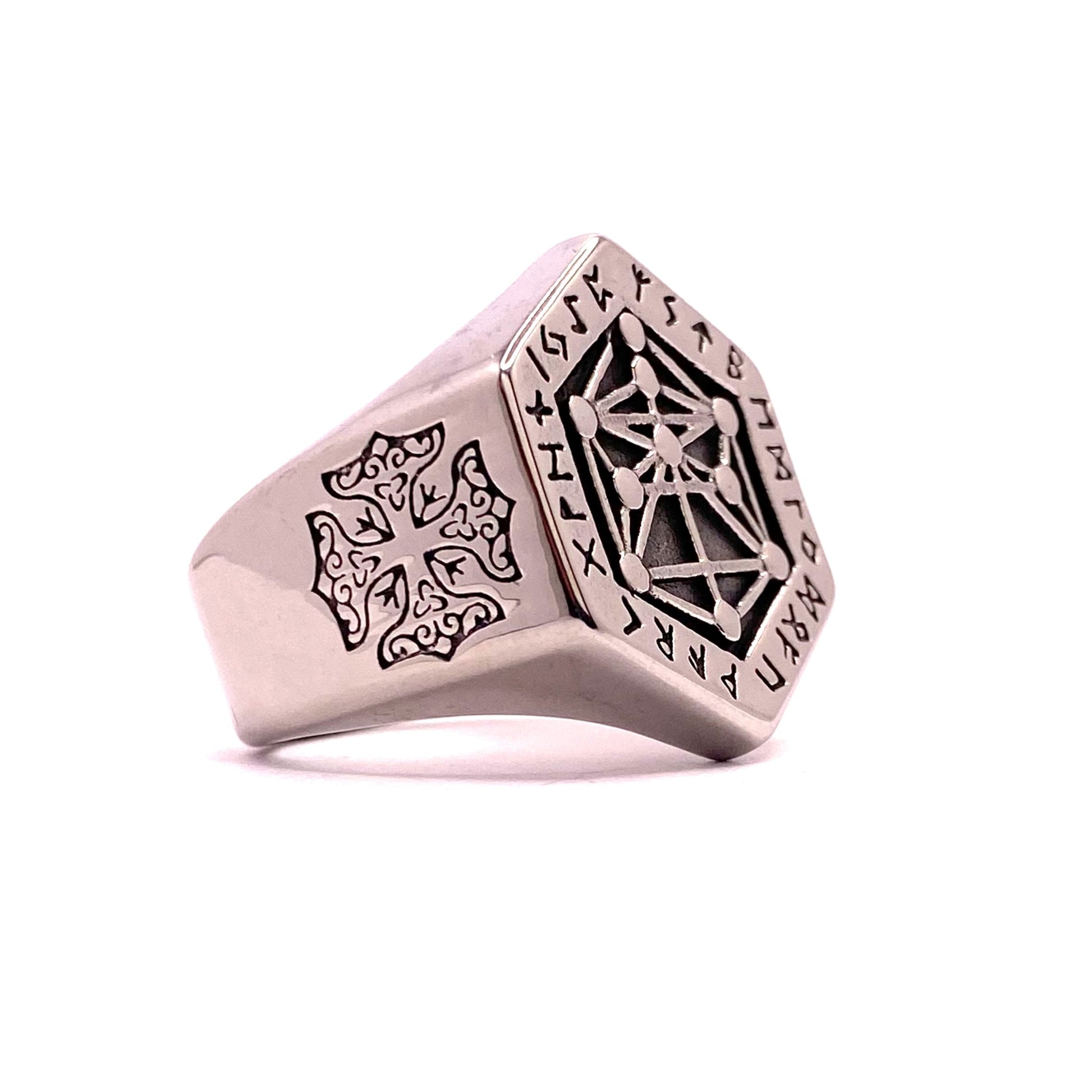 vegvisir-viking-compass-3-ring-halb-rechts