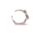 Skelett Ring verstellbarer aus Edelstahl